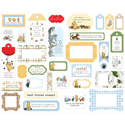 Echo Park Paper, The House at Pooh Corner, Frames & Tags