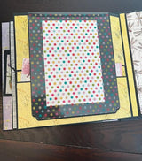 Virtual Mini Book Class: Meadow Flowers Mini Book- Black paper BASE kit