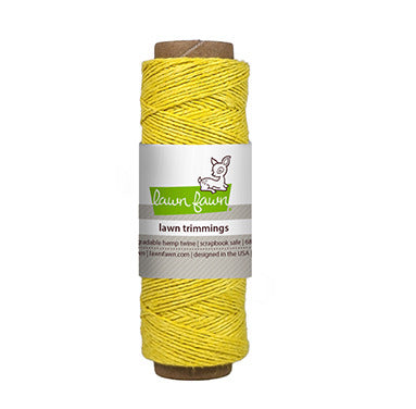 Lawn Fawn, Lawn Trimmings, Hemp Twine, Yellow