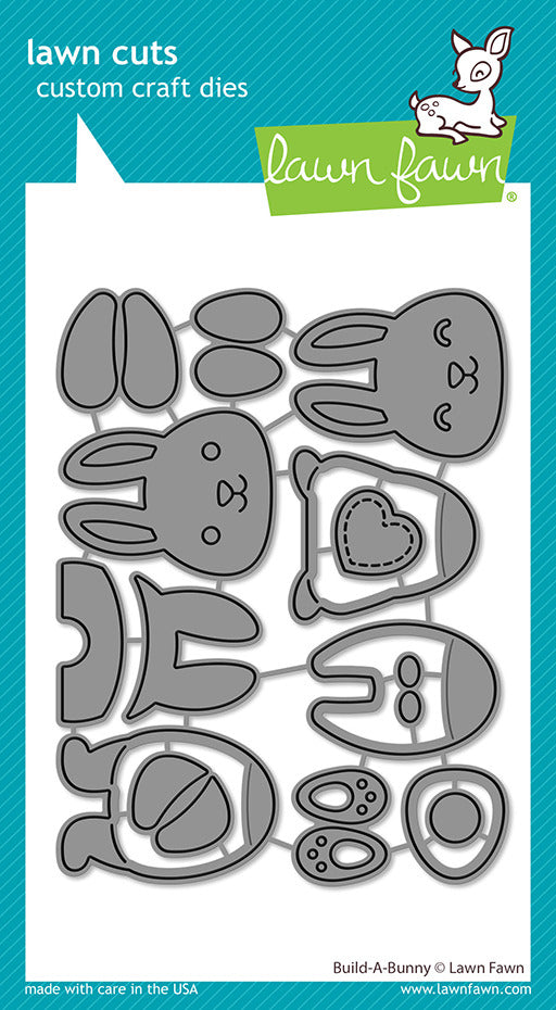 Lawn Fawn, Build a Bunny Die Cut