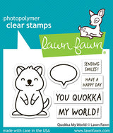 Lawn Fawn, Quokka My World Stamp & Die Set