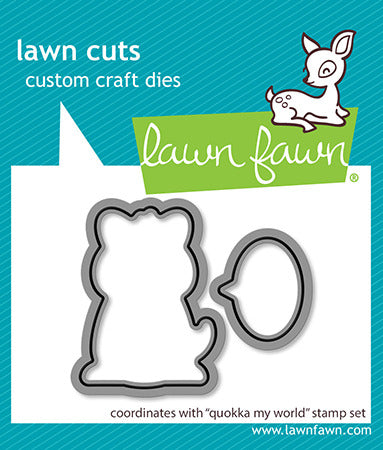 Lawn Fawn, Quokka My World Stamp & Die Set