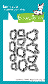 Lawn Fawn, Clear Stamp, All The Grasses SEt