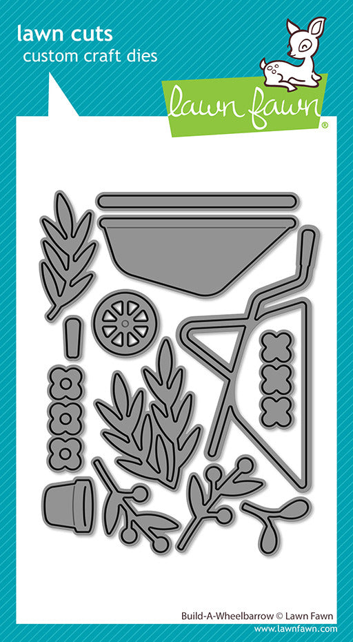 Lawn Fawn, Die, Build-a-Wheelbarrow