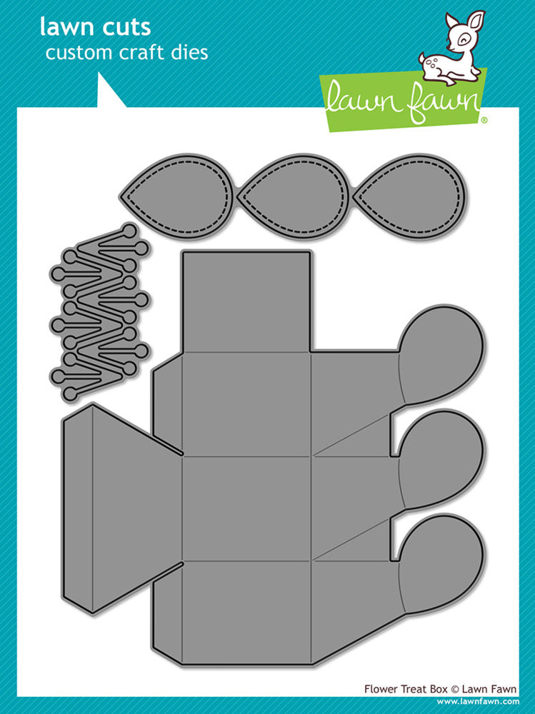 Fawn, Lawn Die, Flower Treat Box