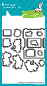Lawn Fawn,  Make Lemonade! Stamp & Die Cut Set