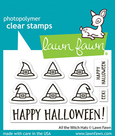 Lawn Fawn, All the Witches Hats, Stamp & Die Set