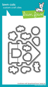 Lawn Fawn, Stamp & Die Set Gingerbread House