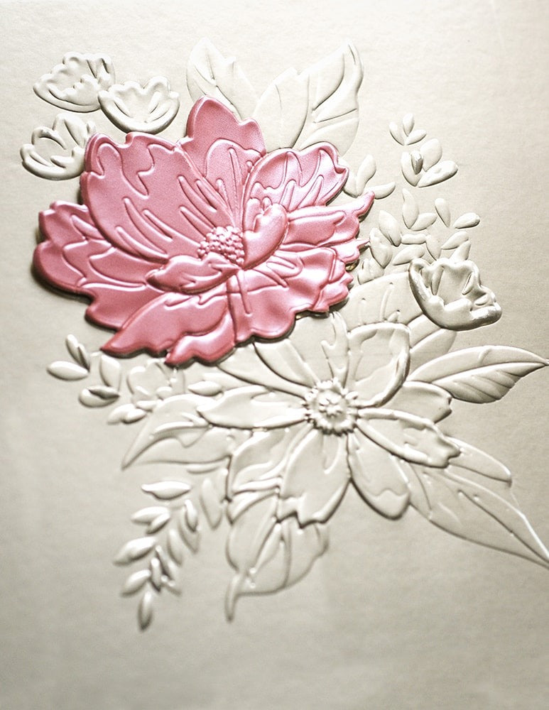 Memory Box, 3D Embossing Folder & Die, Breezy Bouquet