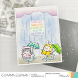 Mama Elephant, Rainy Days Stamp