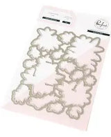 Pink Fresh Studio, Cheerful Blossom Die Cut & Stencil Set