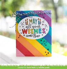 Lawn Fawn, Giant Birthday Message Die Cut