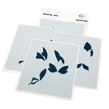 Pinkfresh Butterfly Bliss Stamp & Stencil Set