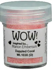 WOW, Dappled Coral Embossing Powder