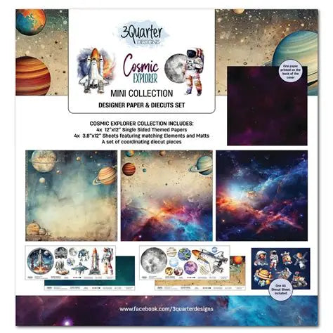 3Quarter Designs, Cosmic Explorer Paper Pack