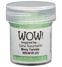 Wow! Embossing Powder, Minty Twinkle