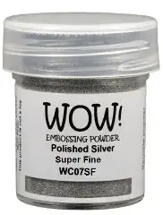WOW, Polished Silver Super Fine Embossing Powder