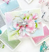 Pinkfresh Studio, Clear Stamp & Die Cut Set- Magnificent Magnolia