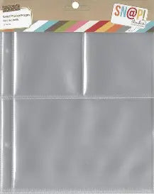 Simple Stories, Snap 6x8 Pocket Pages,3x4/4x6