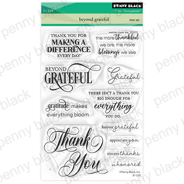 Penny Black, Stamp, Beyond Grateful