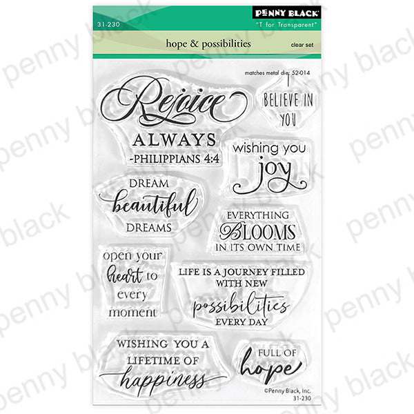 Penny Black, Stamp, Hope & Possibilities
