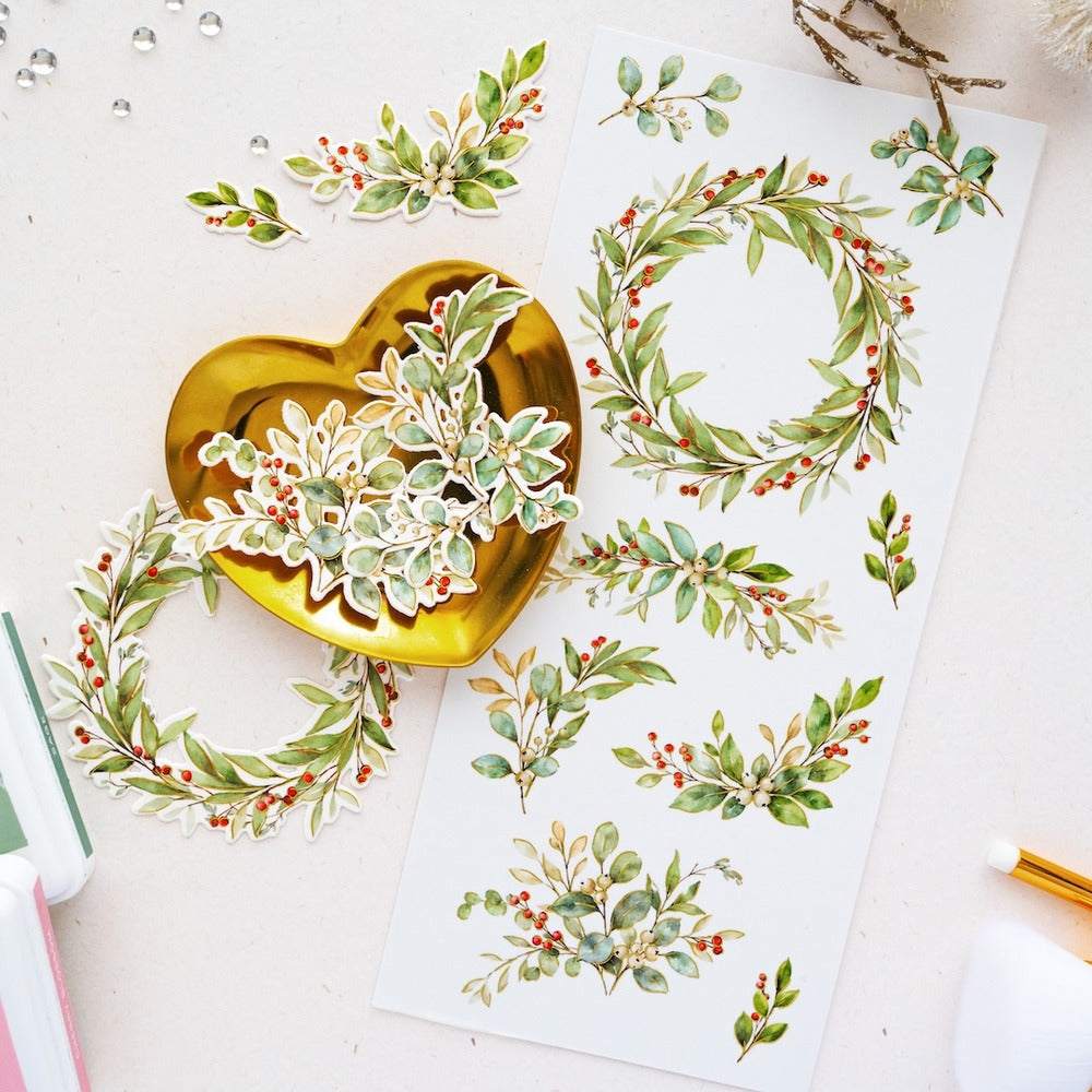 PinkFresh Studio, Washi Tape, Seasonal Sprigs