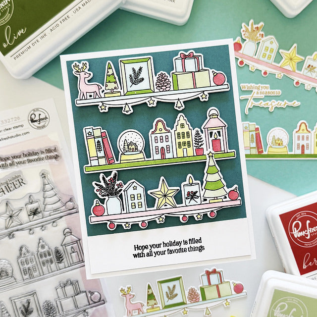 Pinkfresh Studio, Die, Holiday Treasures
