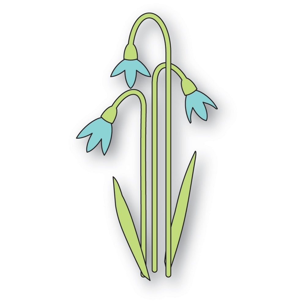 Poppy Stamps, Die, Snowbell Flowers