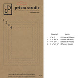 Prism Studio, Nesting Scalloped Rectangle Dies