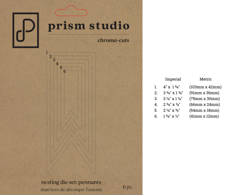 Prism Studio, Nesting Pennant Dies