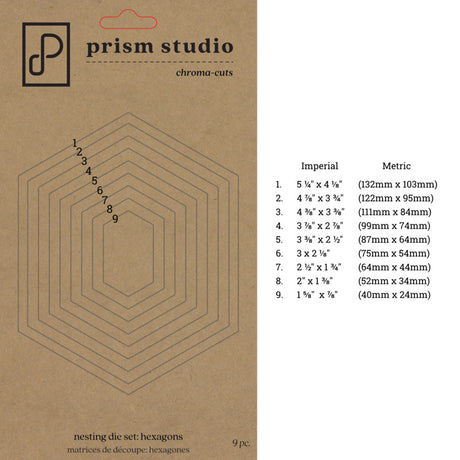 Prism Studio, Nesting Hexagon Dies