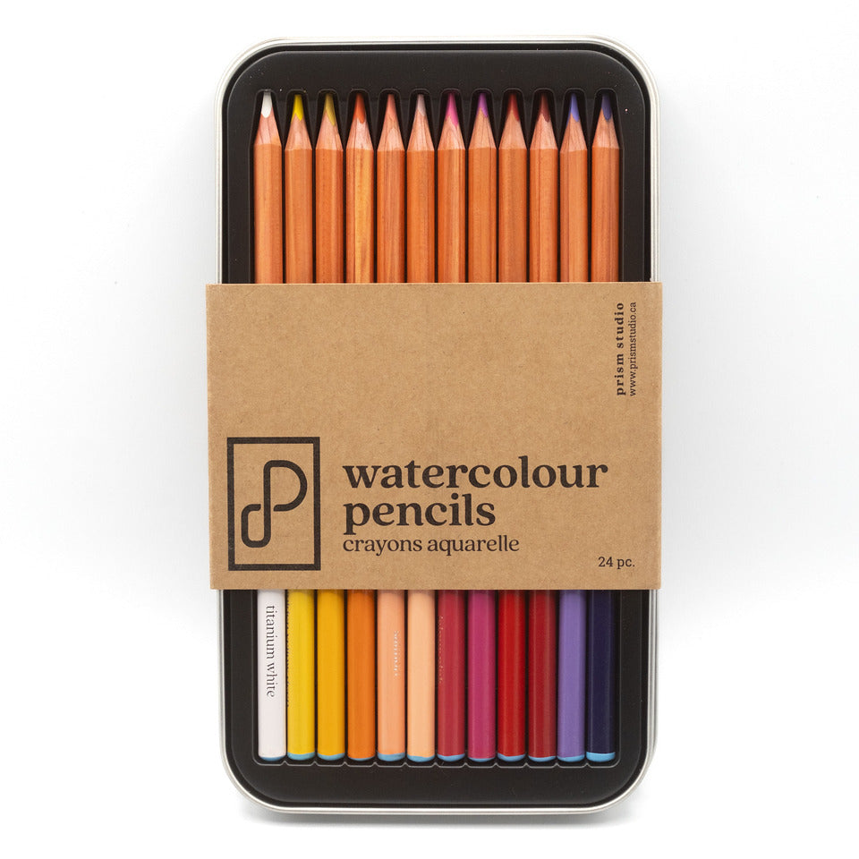 Prism Studio, Watercolour Pencils, 24 pc