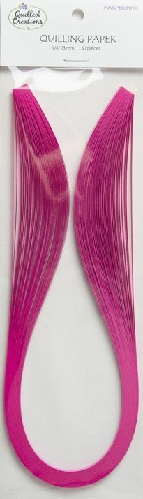 Quilled Creations, Raspberry 1/8"