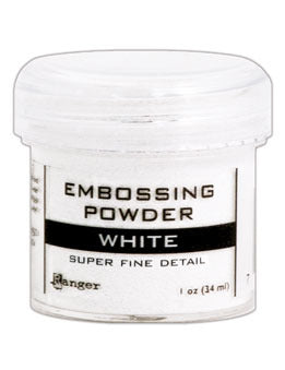 Ranger, Embossing Powder, Detail White- Super Fine