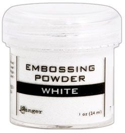 Ranger, Embossing Powder, White