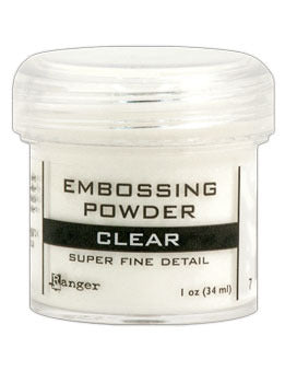 Ranger, Embossing Powder, Super Fine, Clear