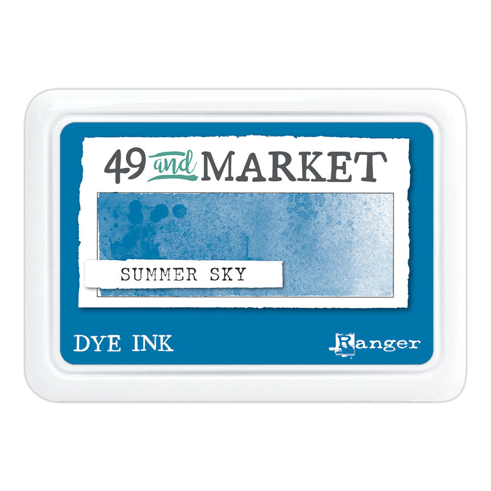 Ranger, 49 and Market Dye Ink Pad, Summer Sky