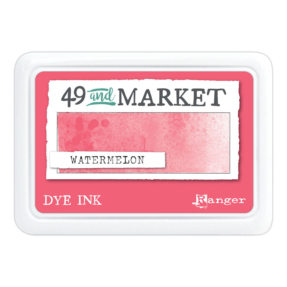 Ranger, 49 and Market Dye Ink Pad, Watermelon