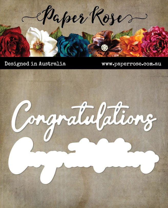 Paper Rose; Die, Congratulations Small