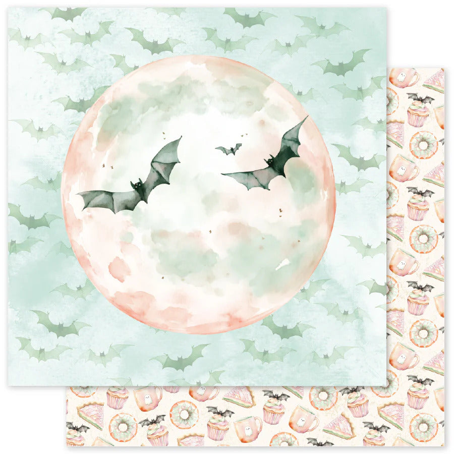 Paper Rose, 12X12 Patterned Paper, Sweet & Spooky Basics A