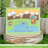 Lawn Fawn, Riverside Backdrop Landscape