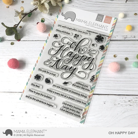 Mama Elephant, Oh Happy Day Stamp