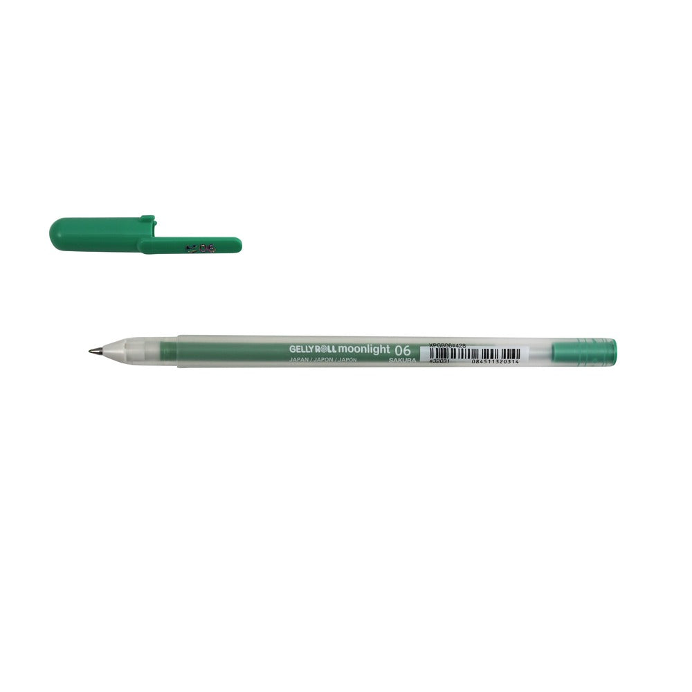 Sakura, Gelly Roll Pen, 06 Fine - Green Leaf