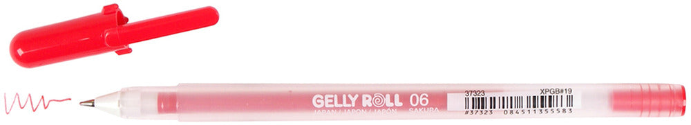 Sakura, Gelly Roll Pen, 06 Fine - Red