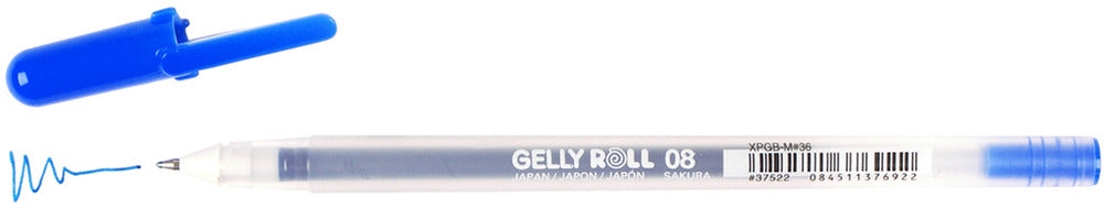 Sakura, Gelly Roll Pen, 08 Medium - Blue