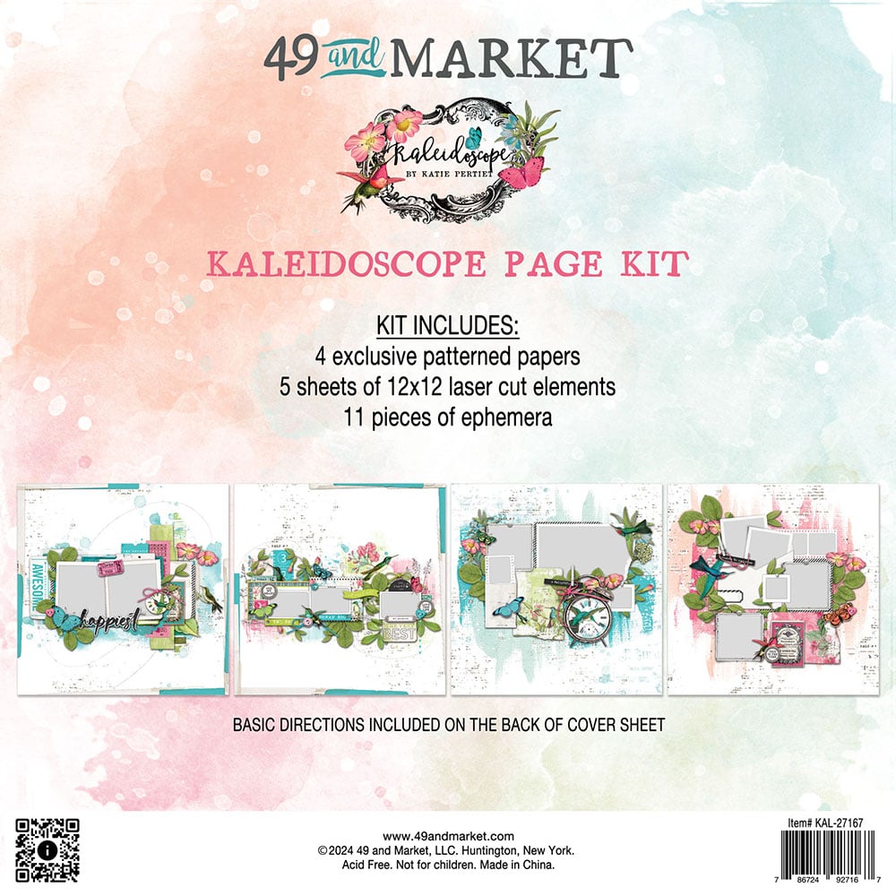 49 and Market, Kaleidoscope Page Kit Promo