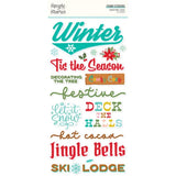 Simple Stories, Snow Pine Lodge; Foam Stickers