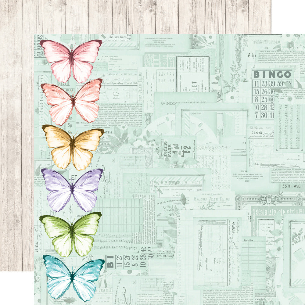 Simple Stories, Simple Vintage Flower Shoppe - Happiness