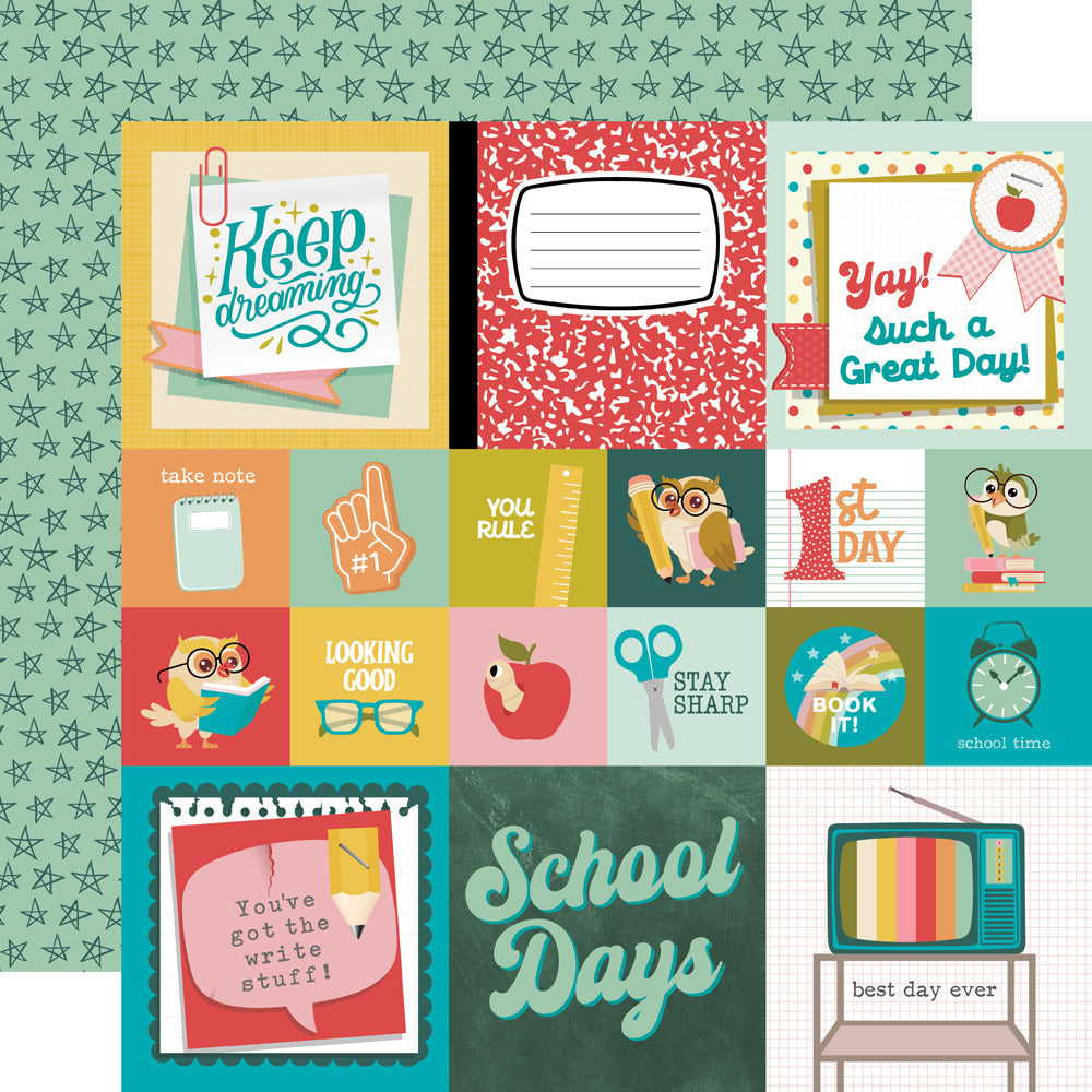 Simple Stories, Book Fair -2x2/4x4 Elements