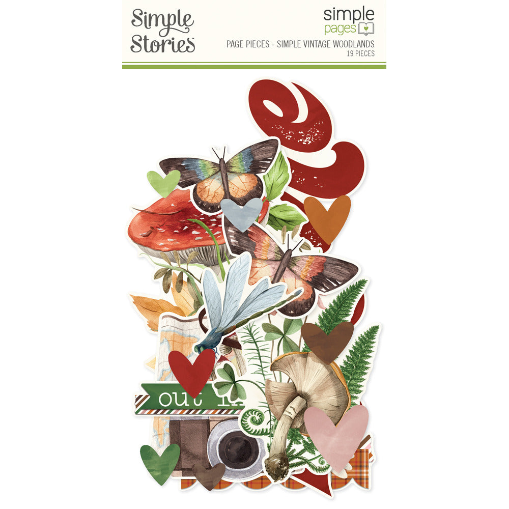 Simple Stoires, Simple Pages Page Pieces, Simple Vintage Woodlands